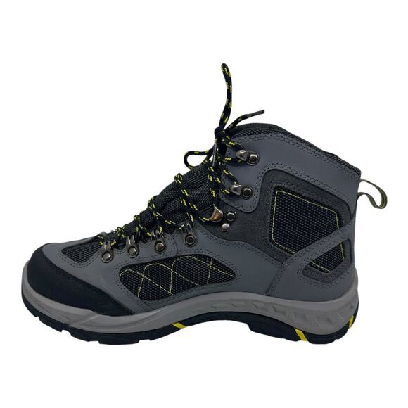 Danner Mens Trailtrek 4.5" Hiking Boots Gray & Yellow Leather/Fabric Up US 8 EE - Picture 14 of 16